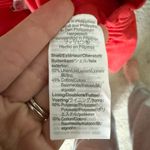 J.Crew Linen Cotton Blend Pull on Skirt with Scallop Edge in Red Size 8 Photo 5