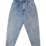 Vintage 80s Sasson Acid Wash Jeans Blue Size 30 Photo 0