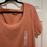 Old Navy  ribbed scoop neck short sleeve coral shirt size 2X Photo 1