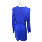 Ann Taylor LOFT Blue Long Sleeve Tie Waist Robe Cardigan Sweater Top Size XS Photo 1