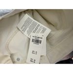 Abercrombie & Fitch High Rise Silver White Metallic Denim Midi Skirt 27 - 4 NEW Photo 4