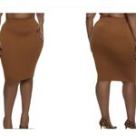 Bold Elements  Sz XS knee-length skirt summer bronze Photo 1