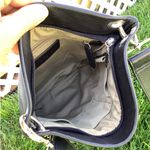 Genuine leather crossbody/ messenger bag 🌹 Black Photo 5