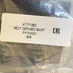 NWT Atoir Self Defined Skirt in Burgundy Python Size 4 Photo 13