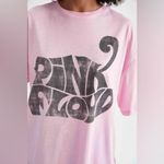 Pink Floyd  band tee short sleeve oversized H&M pink graphic tshirt top UO Photo 1