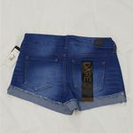 Celebrity Pink Cuffed Denim Booty Shorts Size 5/27 Blue Cut Off Daisy Dukes Photo 1