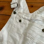 H.L. Spencer Ltd. White ramie cotton Overalls shorts medium vintage Photo 4