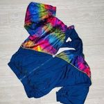 Vintage hodex fashion windbreaker style jacket zip front discoloration retro 90s Blue Size M Photo 0