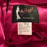 Mac Duggal  Pink And Navy Blue Asymmetrical Dress Size 4 Homecoming HOCO Photo 2