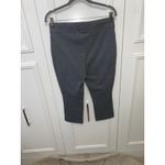 Talbots Women's Charcoal Grey Leggings Size Medium Casual Knit Photo 3