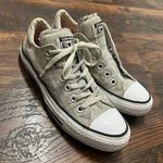 Converse  Womens All Star Chuck Taylor Madison Low Size 7 Light Gray Sneakers Photo 0