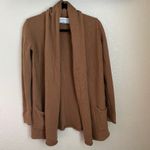 Babaton  Beekman Wool Cashmere Caramel open Cardigan size XS‎ Photo 1
