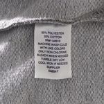 Xersion Womens XL Hoodie Dress Gray Short Sleeve Athleisure Sweatshirt Mini Photo 6