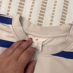 H&M Jockey sweatshirt striped sports style sweater top crewneck sweater top  Photo 3