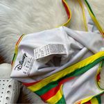 Disney Mickey Mouse One Piece Swimsuit NWOT Green Yellow Red Photo 2