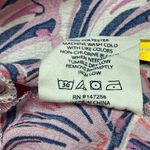 Simply Southern Simply‎ Southern Tiered Blouse Women's Size Large All Over Shell Print Tropical Photo 5