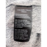 White House | Black Market Light Gray Knit Cowl Neck Poncho One Size Boho Western Photo 6