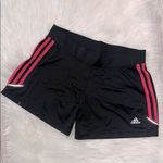 Adidas  Pink and Black Athletic Shorts with Moisture-Wicking Fabric Size Medium Photo 12