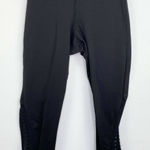 MICHI Womens Leggings Small Black Nylon Psyche Mesh Goth Yoga Gym Athleisure Photo 0