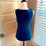 Banana Republic  || Navy tank with bow detail Photo 3