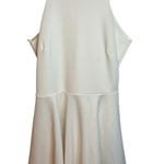 Lulus High Neck White Fit & Flare Skater Dress Size M Photo 0
