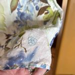 Ariat Blue & Green Casual Floral Pearl Snap Blouse 100% Cotton Size Large Photo 3