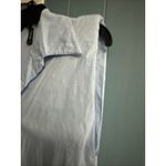 Venti 6 Womens Button Front Sleeveless Collared Shirt Light Blue Size Small Photo 4