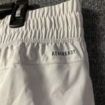 Adidas  Aeroready Pacer Bungee Shorts Womens XL Gray Logo Athletic Drawstring Photo 6