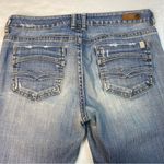 Buffalo David Bitton  Womens 32"x29" Gitane Stretch Distressed Straight Leg Jeans Photo 5