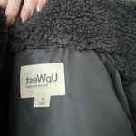 up west cozy fleece sherpa jacket Black Photo 3
