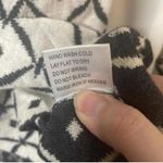 Belldini Beige Grey Diamond Printed Open Front Long Sleeve Sweater cardigan Gray Photo 7