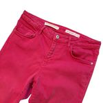 Pilcro and the Letterpress Anthropologie Mid Rise Skinny Stet Pink Jeans, Sz 32 Photo 9