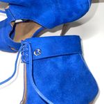 Carmen Steffens Neon Blue Cutout Lace Photo 7