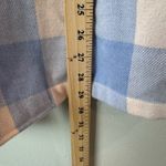 HFX Women's Long Sleeve Cozy Shacket Shirt Jacket Farmcore Large Blue Photo 3