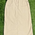 Unionbay Maxi Cargo Skirt Y2K Khaki Maxi Skirt Back Slit 2000s Streetwear 13/38 Photo 0