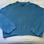 Sincerely Jules Blue Knit Sweater Photo 0