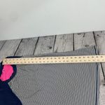 GAP Striped Navy Blue Pink Long Sleeve Athletic Top size Medium Photo 10