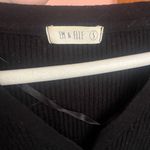 Em & Elle  long sleeve black ribbed top  Photo 2