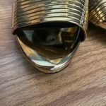 Liliana  Open Toe High Heel Stilettos Party Evening Women's Shoes size 8.5 Gold Photo 10