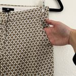 H&M  Yellow Diamond Print Cropped Capri Trousers / Pants Photo 3