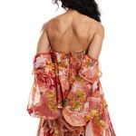 ASOS design Pink Floral Mini Dress Photo 1