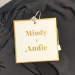 ANDIE NWT Mindy X Marco Black V-Neck Adjustable Straps One Piece Swimsuit MT Photo 7