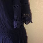 Fire Los Angeles ‎ off shoulder women’s small blue romper Photo 1