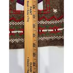 Hampshire Studio SNOW Women's Brown Snowman Ugly Christmas Sweater Vest Size M Size M Photo 11