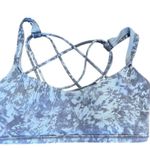 Lululemon  Gray tie dye free to be wild sports bra.  Size 4 Photo 0