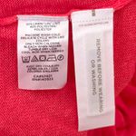 Loft NWT Linen Slouchy Tie Front Sweater Lightweight Top Pink Size XL Photo 9