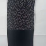 Dress Forum  Fringe Western Zig Zag Strapless Midi Dress Women M Black NEW Rodeo Photo 0