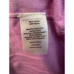 Talbots Cotton Blend Cardigan Pink White Navy Dip Dye Size XL Photo 2