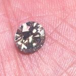 Ice Blue Moissanite | Size 6.5mm | Weight 1.0CT Photo 3
