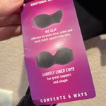 Vanity Fair New Beauty Back Black Strapless Convertible Bra Size 34DD NWT Photo 10